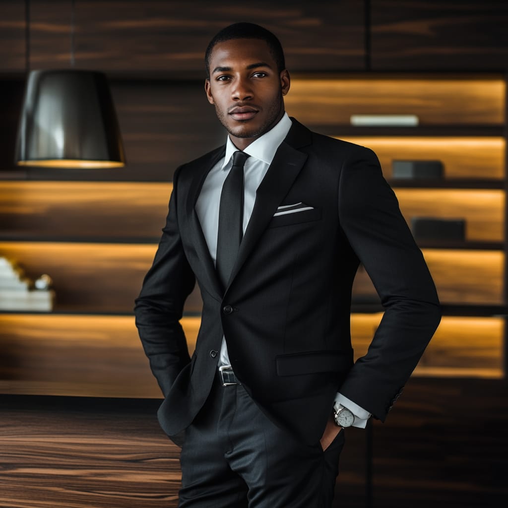 U5933879981 an accomplished black businessman wearing a tailo 42dc4433 8f46 46dc b74a 1148da03da25 3
