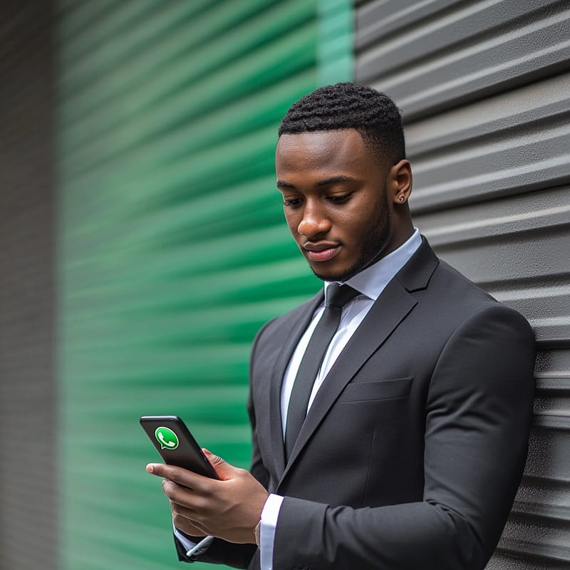 Black boy on whatsapp 1